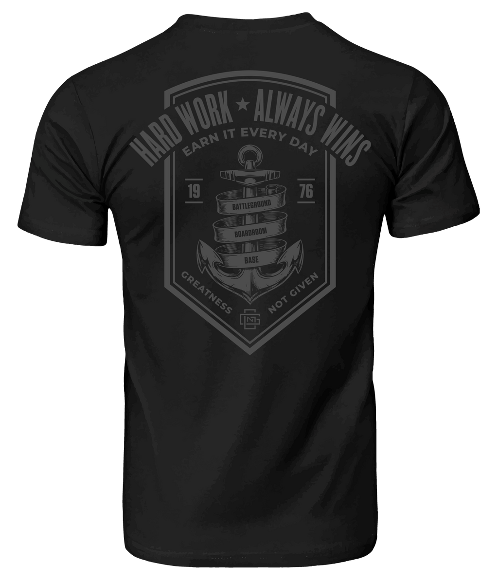 Hard Work Always Wins - BLACKOUT